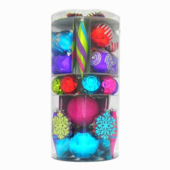 Trimming Traditions 100ct Shatterproof Ornaments - Picture 1 of 1